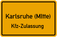 Zulassungstelle Karlsruhe (MItte)